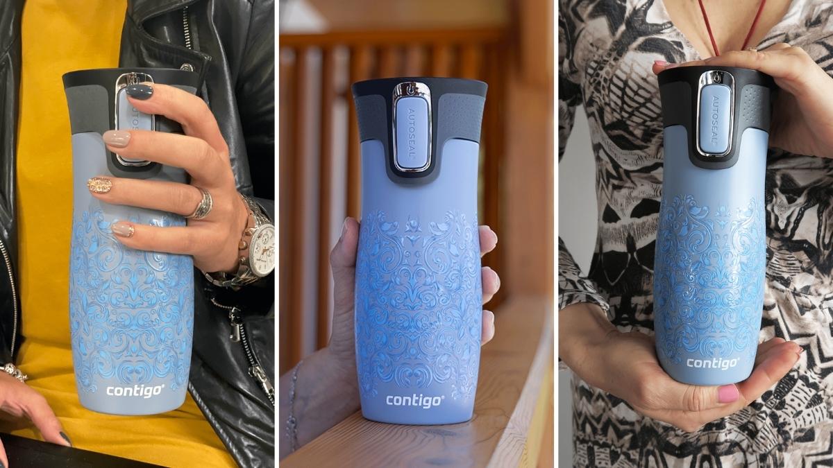 CONTIGO West Loop 2.0 Glamour Blue - oryginalny kubek termiczny